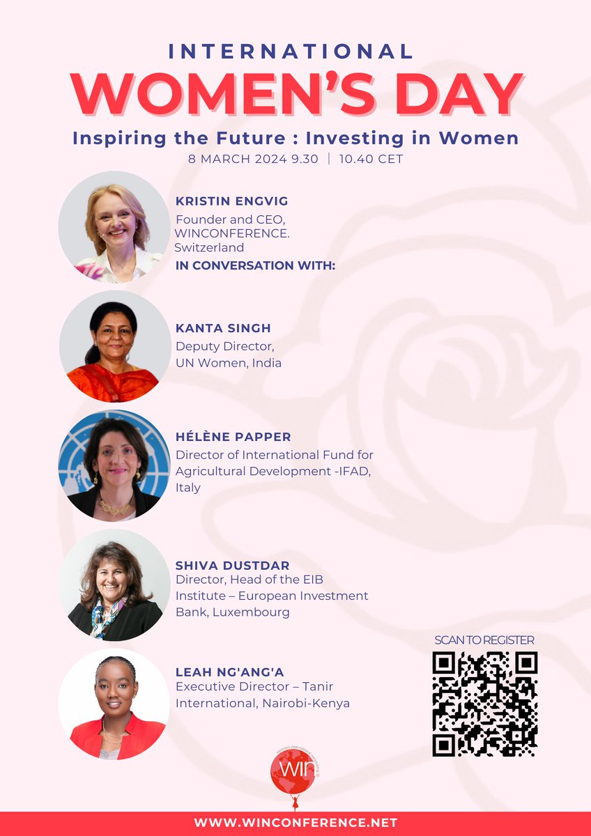 🌟 Join us on March 8th to celebrate International Women's Day with an incredible lineup of inspiring speakers! Hosted by our founder Kristin Engvig, this event will feature thought-provoking discussions and insights from prominent leaders.