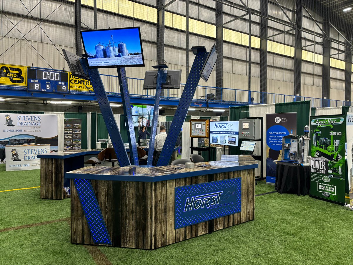 Day 1 of the <a href="/LdnFarmShow/">London Farm Show</a>.  Drop by and say hi.  <a href="/HorstSystems/">Horst Systems Ltd</a>