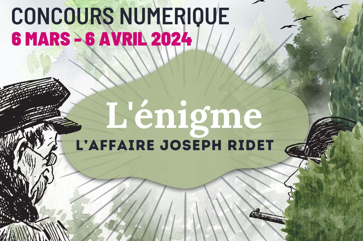 💻Notre concours numérique L'Enigme est de retour. Collégiens yvelinois ou amateurs d'Histoire, vous avez jusqu'au 6 avril 📆pour mener l'enquête dans nos ressources numériques en ligne et identifier le coupable 🧐 ➡️urlr.me/J4Lck