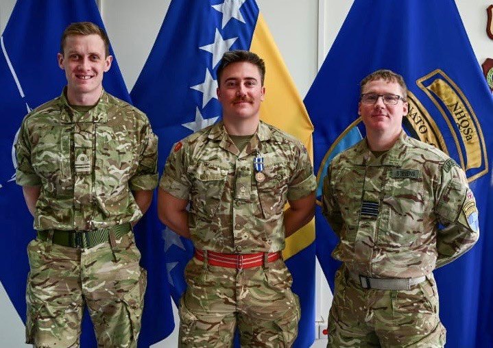 The Royal Gibraltar Regiment have announced the return of Captain Rhodri Thomas following his distinguished deployment to Bosnia and Herzegovina as part of NATO HQ. For more information about a career in the regiment, contact us today - 🔗 linktr.ee/royalgibregt