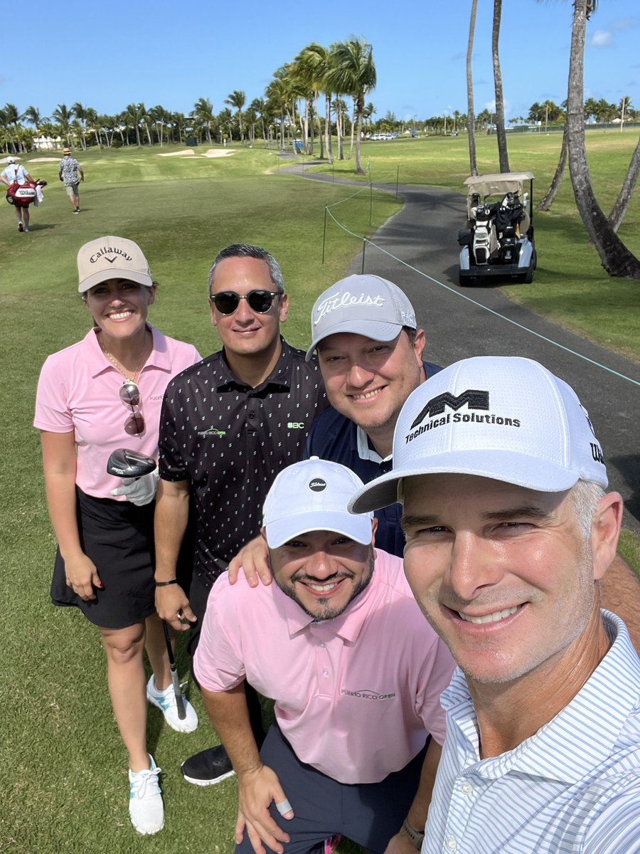 🏝️Carlos Mercado 🏖️Albert Pabon 🏖️Alejandro Caicedo 🇵🇷Marga Lopez Havin a day… @PuertoRicoOpen