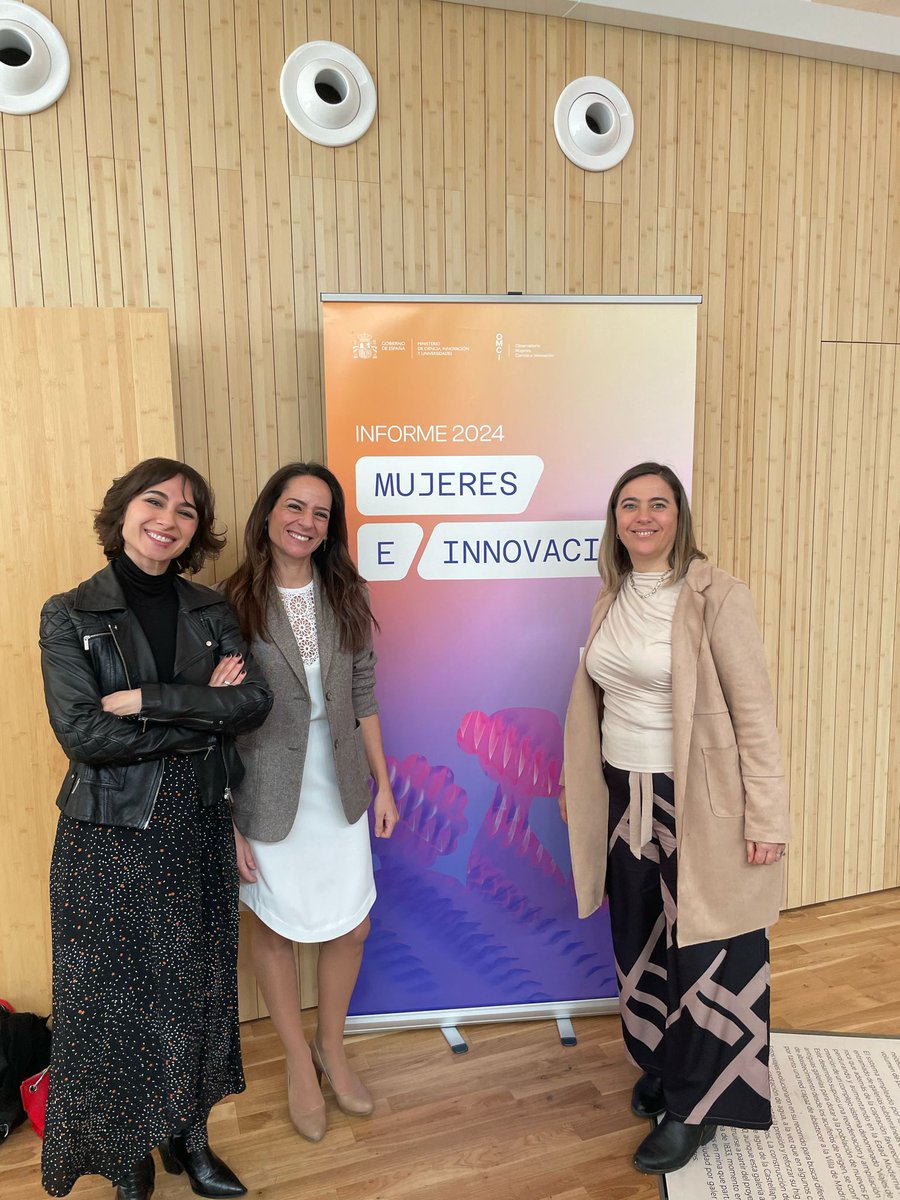 Carolina Pola (@carolinapola) on Twitter photo Fantástica presentación del Informe 2024 del #ObservatorioMujereseInnovación del <a href="/CienciaGob/">Ministerio de Ciencia, Innovación y Universidades</a> con el apoyo de <a href="/FECYT_Ciencia/">FECYT</a> mostrando unos datos positivos, pero todavía mejorables. Un foro para el encuentro con caras conocidas y nuevas 👇 <a href="/FundacionAreces/">FundaciónRamónAreces</a> #innovación #Ciencia Fantástica presentación del Informe 2024 del #ObservatorioMujereseInnovación del <a href="/CienciaGob/">Ministerio de Ciencia, Innovación y Universidades</a> con el apoyo de <a href="/FECYT_Ciencia/">FECYT</a> mostrando unos datos positivos, pero todavía mejorables. Un foro para el encuentro con caras conocidas y nuevas 👇 <a href="/FundacionAreces/">FundaciónRamónAreces</a> #innovación #Ciencia