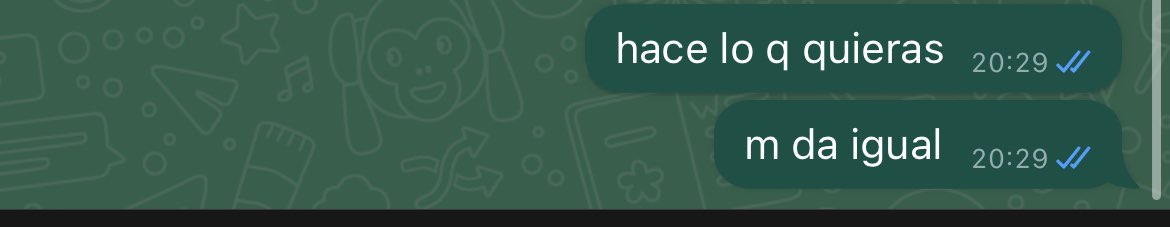 empezas a ser así y no volves más