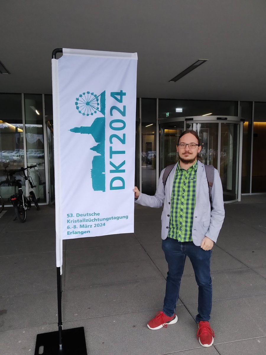 German #crystalgrowth conference 2024. It's nice to learn something new in the presentations, at posters and personal conversations 💎

#DKT2024 #DGKK