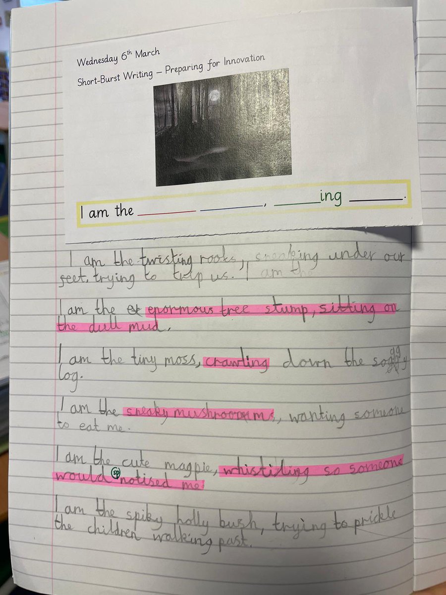 Penn Wood Primary School (@pennwoodschool) on Twitter photo Year 2 enjoyed their trip to the woodland this morning - purposefully noticing details in the forest and then writing some beautiful poetry. Looking forward to the innovations tomorrow! <a href="/Talk4Writing/">Talk for Writing</a> <a href="/PieCorbett/">Pie Corbett</a> Year 2 enjoyed their trip to the woodland this morning - purposefully noticing details in the forest and then writing some beautiful poetry. Looking forward to the innovations tomorrow! <a href="/Talk4Writing/">Talk for Writing</a> <a href="/PieCorbett/">Pie Corbett</a>
