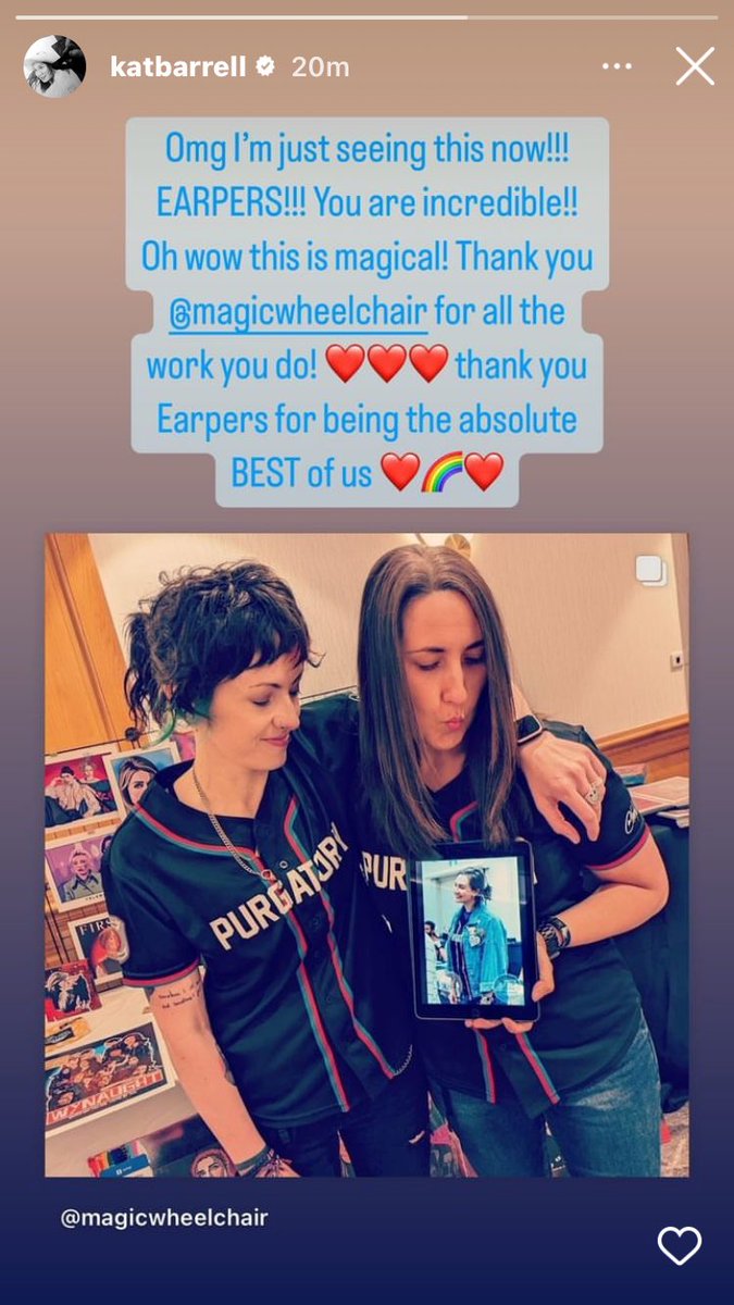 Jess (JQ) Qualls (@jess_qualls) on Twitter photo Thank you <a href="/KatBarrell/">✌🏼Kat Barrell ✌🏼</a> for not going anywhere and always showing up for us. Where you go, we go. 🫶🏼@hayleyhb0m8 <a href="/Kezzarockstar/">Kerry</a> #WynonnaEarp Thank you <a href="/KatBarrell/">✌🏼Kat Barrell ✌🏼</a> for not going anywhere and always showing up for us. Where you go, we go. 🫶🏼@hayleyhb0m8 <a href="/Kezzarockstar/">Kerry</a> #WynonnaEarp