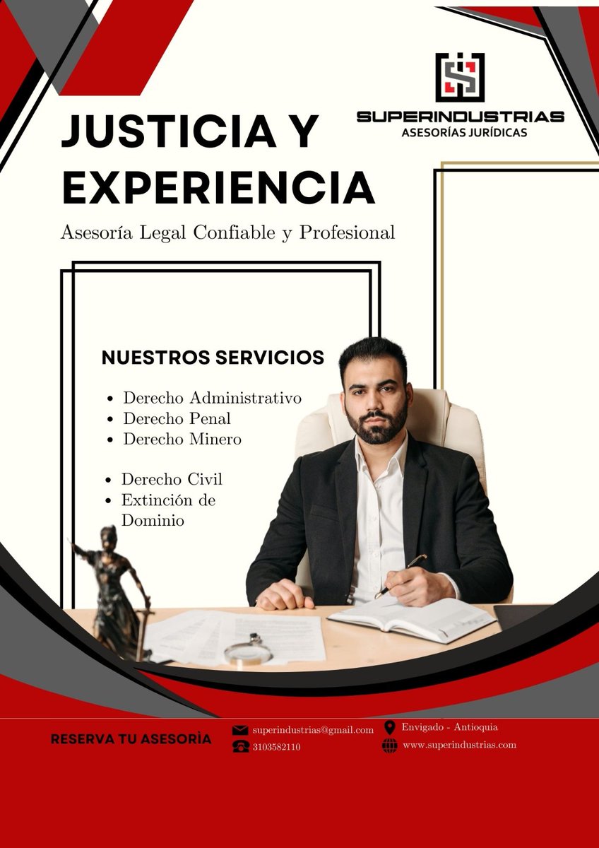 superindustria's tweet photo. Superindustrias Abogados.

Estudio jurídico, defensa penal especializada a nivel nacional.
.
.
.
.
.
#abogados #defensa #defensapersonal #policia #penal #especialidades #familia #derecho #humanidad #tuvales https://t.co/EMTNJh9HOl