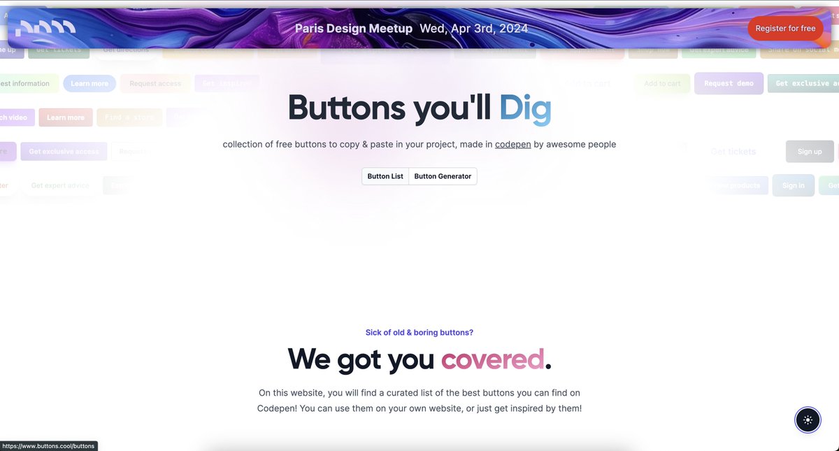 Buttons.cool tweet media