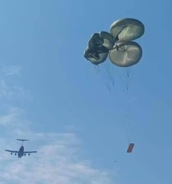 India Successfully Tests Airdrop of Heavy Defence Platform