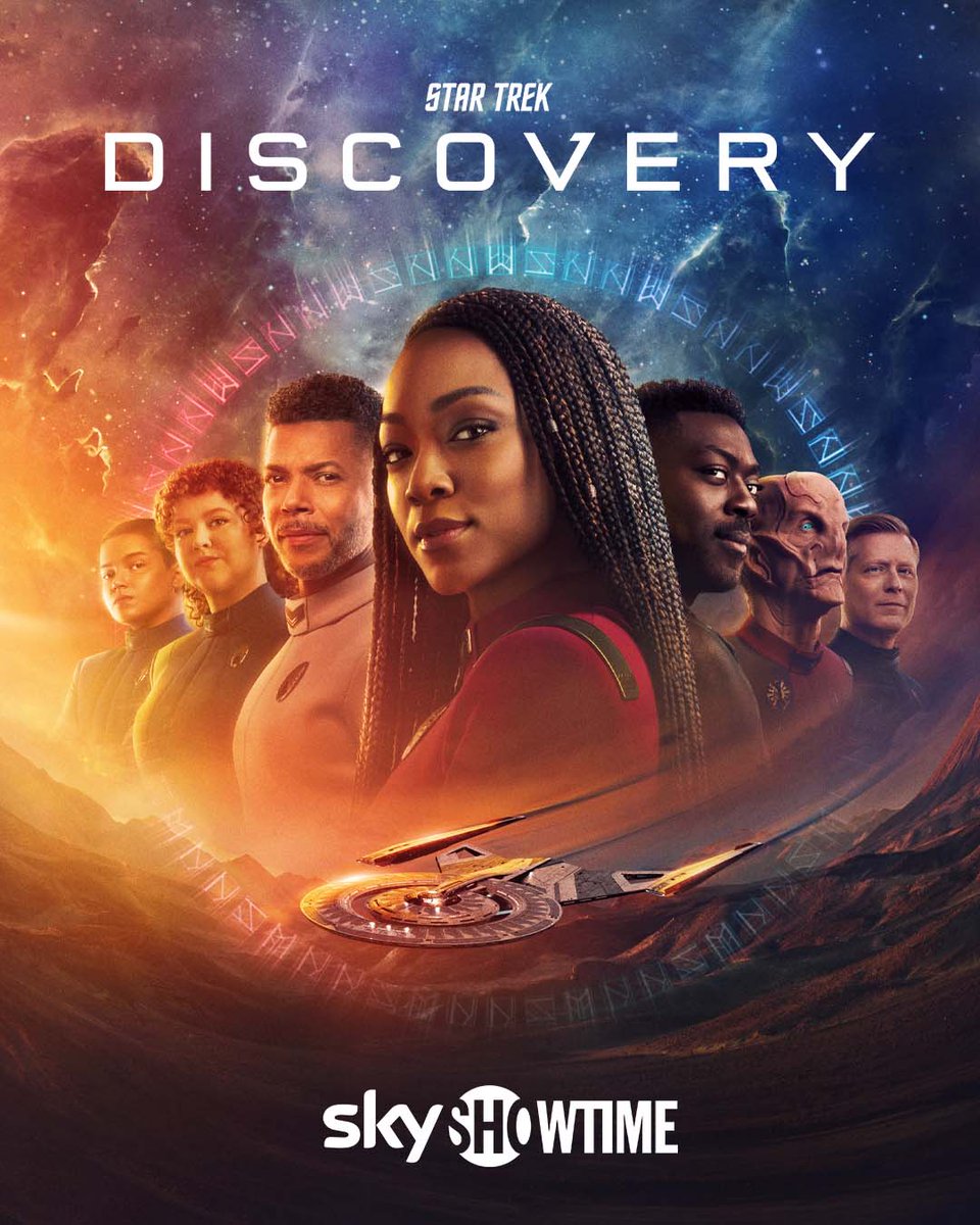 Calling all Star Trek fans🖖 #StarTrekDiscovery is coming to #SkyShowtime. The fifth and final season will find Captain Burnham and the crew of the U.S.S. Discovery uncovering a mystery that will send them on an epic adventure across the galaxy. 👉 youtu.be/9LefyMTBwRc
