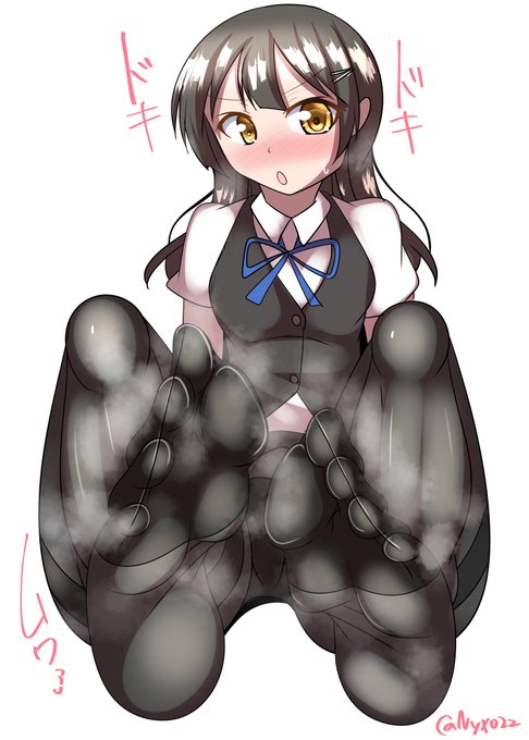 「司令…そんなにいいニオイがするんですか…?もう///」 
ムチムチ黒タイツ親潮チャン(ˇωˇ)   
連続1461日目      
#艦これ版真剣お絵描き60分一本勝負_20240306 
#艦これ版深夜の真剣お絵描き60分一本勝負 
#めび環んどろ #10000日チャレンジ 