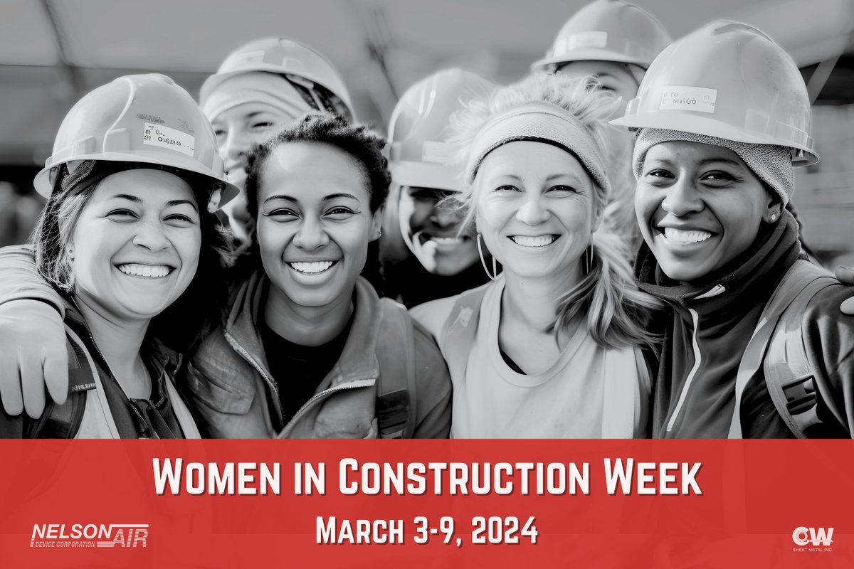 Nelson_Air's tweet photo. Celebrating Women in Construction Week, March 3-9 for Women's History Month! Stay tuned for spotlights of the inspiring leadership, expertise, and dedication of women who shaped our industry. 
https://t.co/748TYfx2Wq

#WomenInConstructionWeek #WomensHistoryMonth #BuildingTogether https://t.co/freYvpCa2X