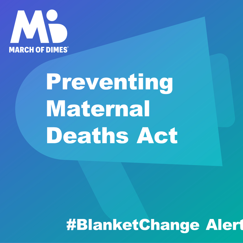 Last night, Congress passed the Preventing Maternal Deaths Act! We are looking forward to seeing this bill pass in the Sentate and signed into law. #PDMA #BlanketChange