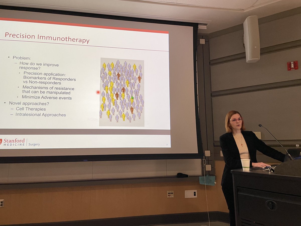 Inspiring Grand Rounds on advances in cancer research by Dr. Amanda Kirane, our West Coast Collaborative Visiting Professor ⁦@UWSurgery⁩ ⁦@StanfordSurgery⁩ ⁦@UCDavisSurgery⁩ ⁦@OHSUsurgery⁩ ⁦@UCSFSurgery⁩ #SurgeonScientist