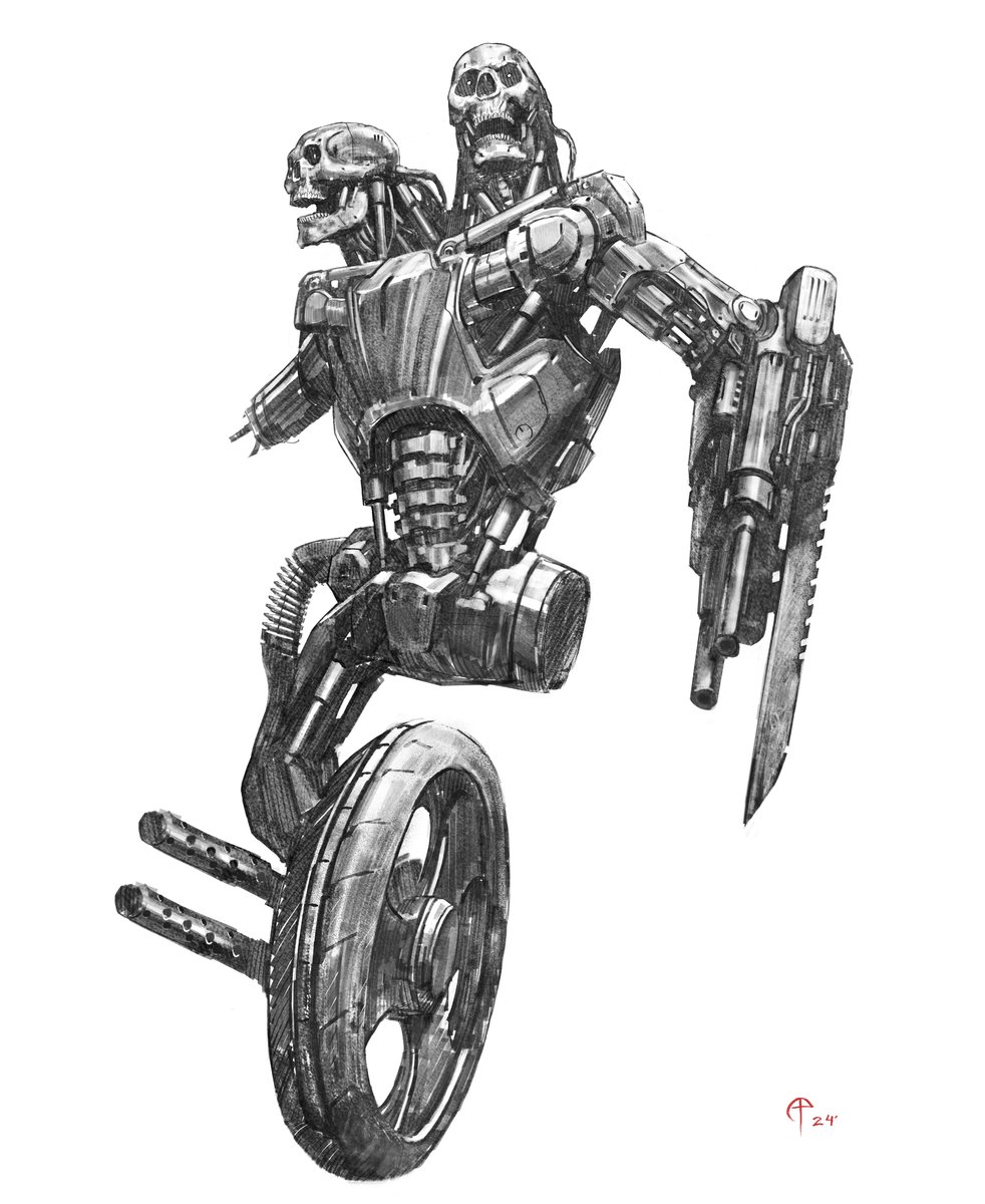 Dual Headed Skull mech. Just having fun with these ideas.