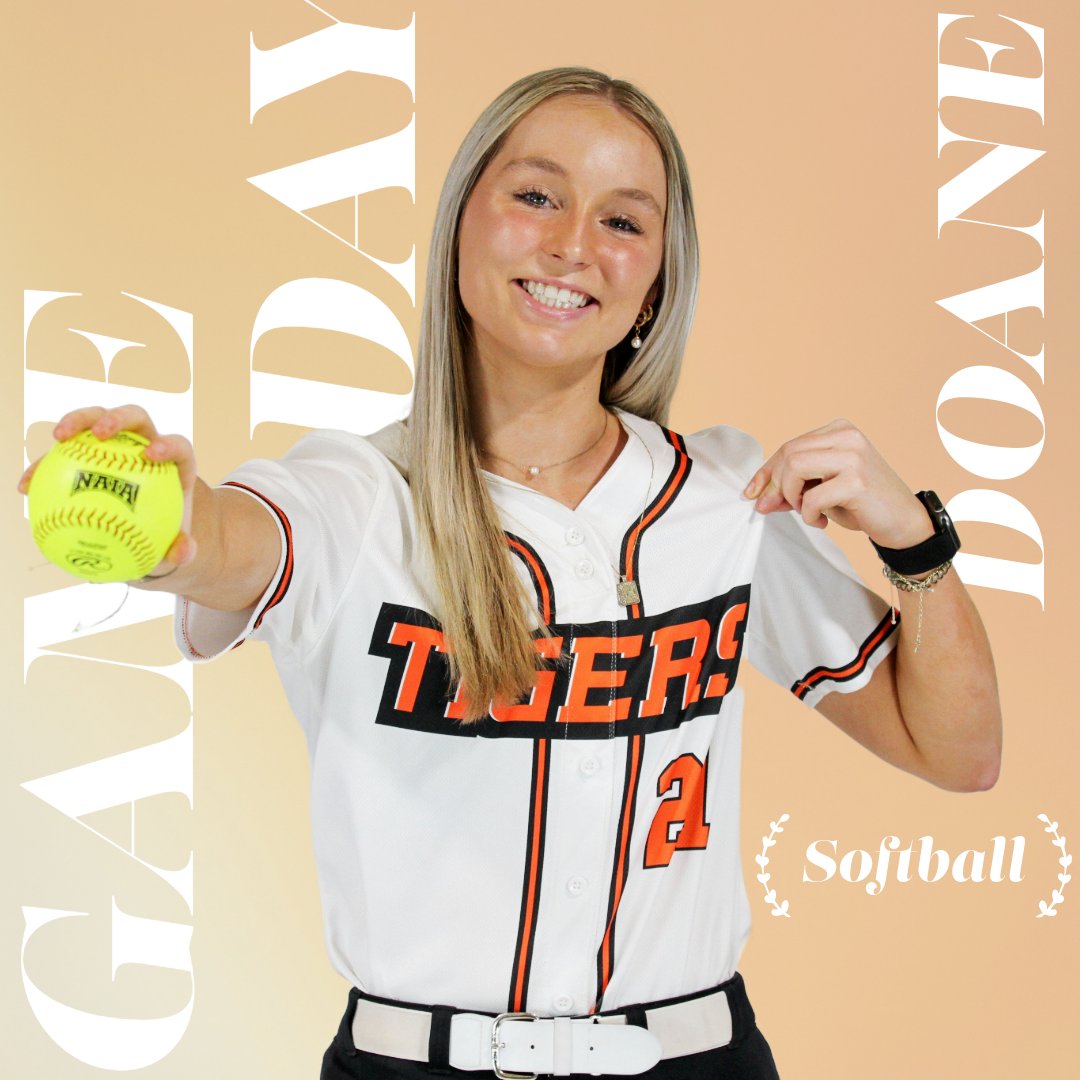 #DoaneSB home opener is today!
Come out and watch the Tigers take on Benedictine (Kan.) starting at 2 PM

🖥️ (DSN2 on YouTube): doaneathletics.com/links/ojvfys
📊 doaneathletics.com/links/f987w2
