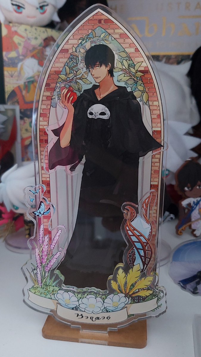 My Hermes standee came in today! Thank you so much @velverava ! He's so beautiful 😭💖