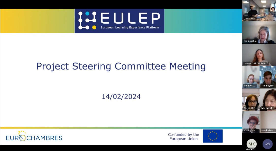 During the fourth Project Steering Committee Meeting on February 14, EULEP partners focused on the development of the training materials, which is key to a smooth completion of the subsequent stages of the project.
