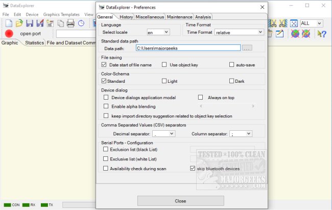 majorgeeks's tweet image. Updated - DataExplorer is designed to collect, analyze, and view information from devices with a serial port or other similar CSV file or USB ports.
majorgeeks.com/files/details/… #systeminfo