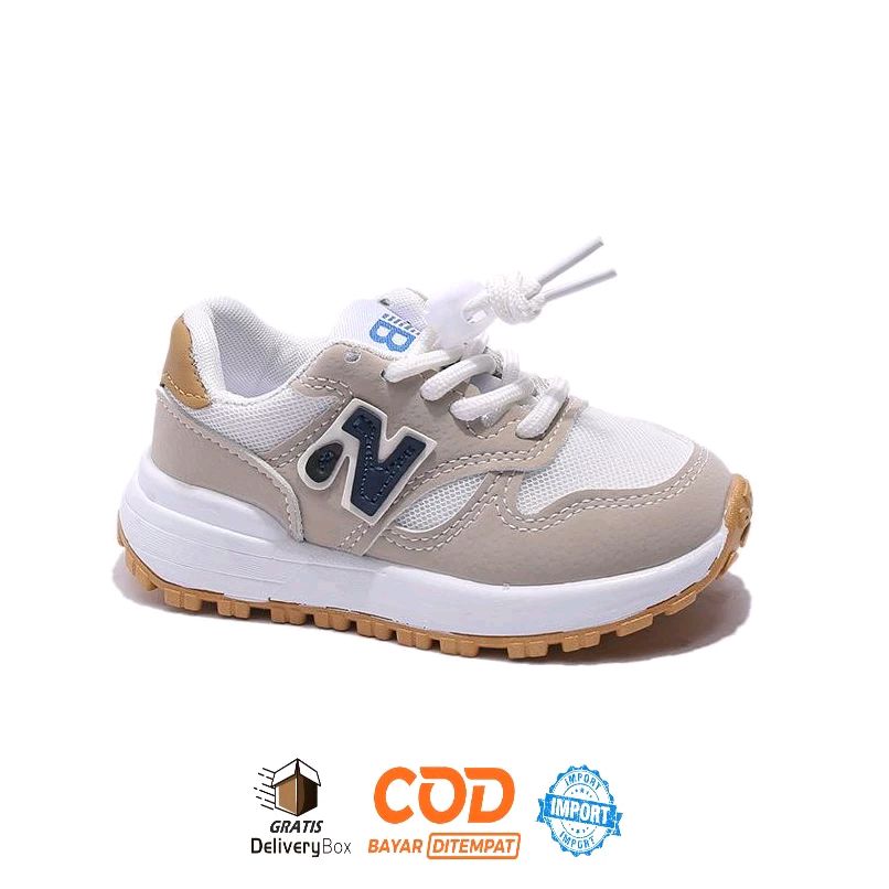 Cek 100% IMPORT! Sneaker Sport Anak Laki Laki Sepatu Olahraga Anak Cowok Bahan PU Kualitas Premium Logo NB Size 22-30 Usia 2-6 Tahun dengan harga Rp95.000. Dapatkan di Shopee sekarang! shope.ee/5pkS6pE8C2?sha…