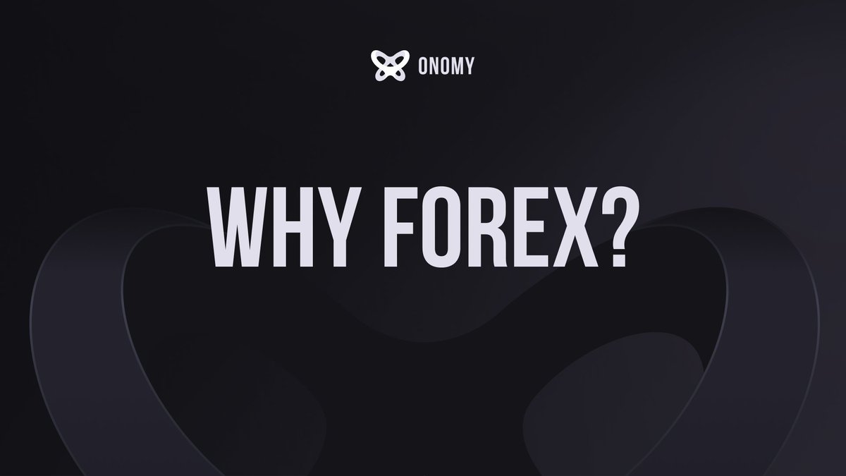 Why bring Forex onchain? 💱

Because it's the world's most liquid market.

Because it's currently slow, inaccessible, and expensive.

Because it's not composable.

Because it's highly centralized, and billions deserve access to their own wealth.

Because it operates on banker's