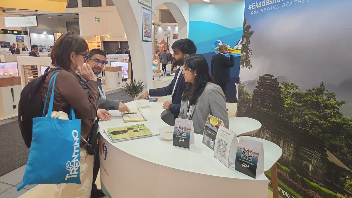 At ITB Berlin, Goa Tourism presents India’s pioneering Regenerative Tourism State, offering a journey into the diverse hinterlands of Goa, highlighting its spiritual tourism, eco-tourism, and vibrant cultural festivals. #GoaTourism #RegenerativeTourism #ITBBerlin #Goa