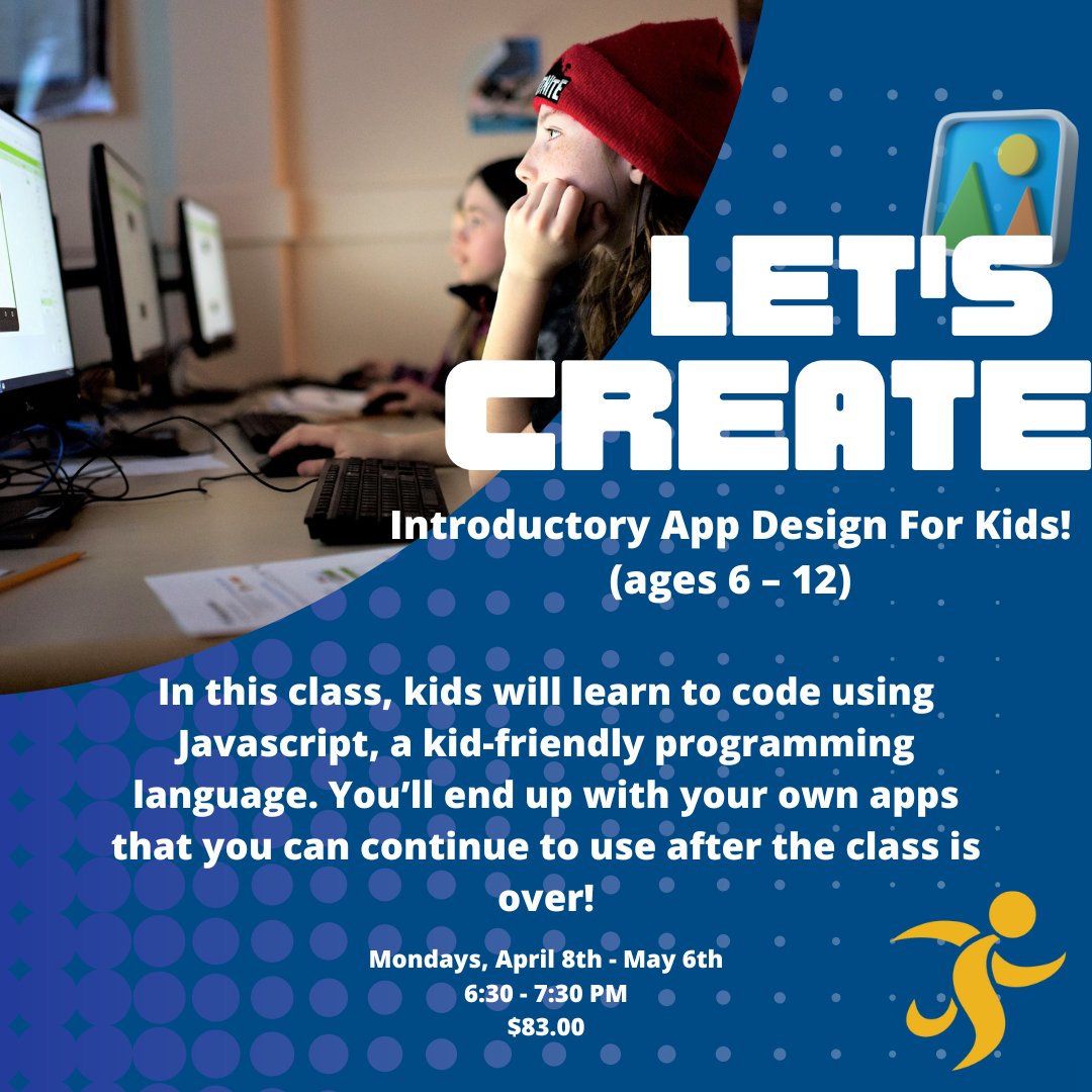 Did you miss registering for our Intro to App Design for Kids? We now have a second date running!

Register today before this fills up: tinyurl.com/mryzemtb

#engineeringforkids #AppDesign #CodingForKids #letscreate @RETSDschools @EFKCorp