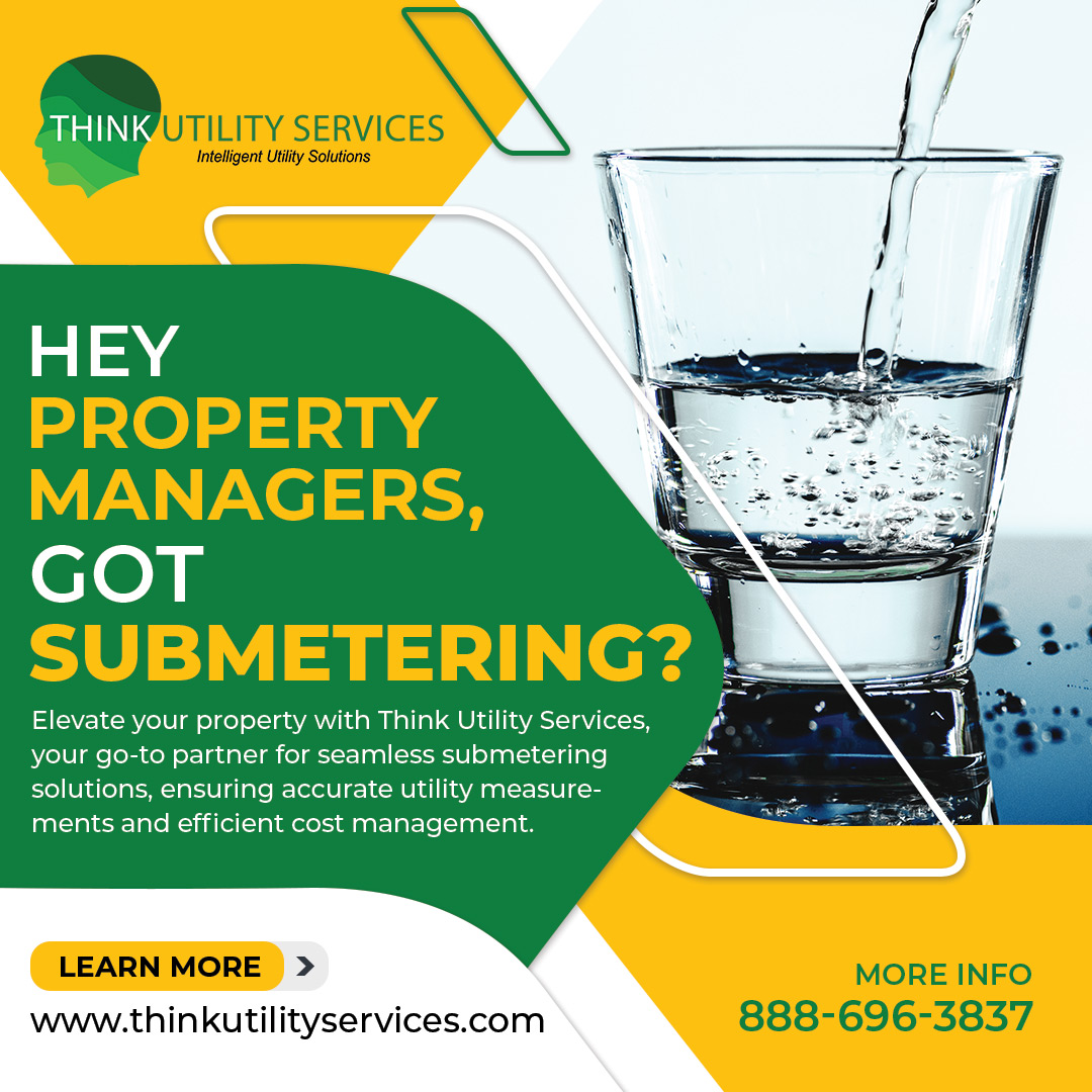 ThinkUtilitySer's tweet image. Got Submetering? 

Learn more today at bit.ly/3Tekk2k

 #ThinkUtilityServices #Submetering #SustainableLiving #SmartUtilities #submeter #Florida #Texas #USA #design #billing