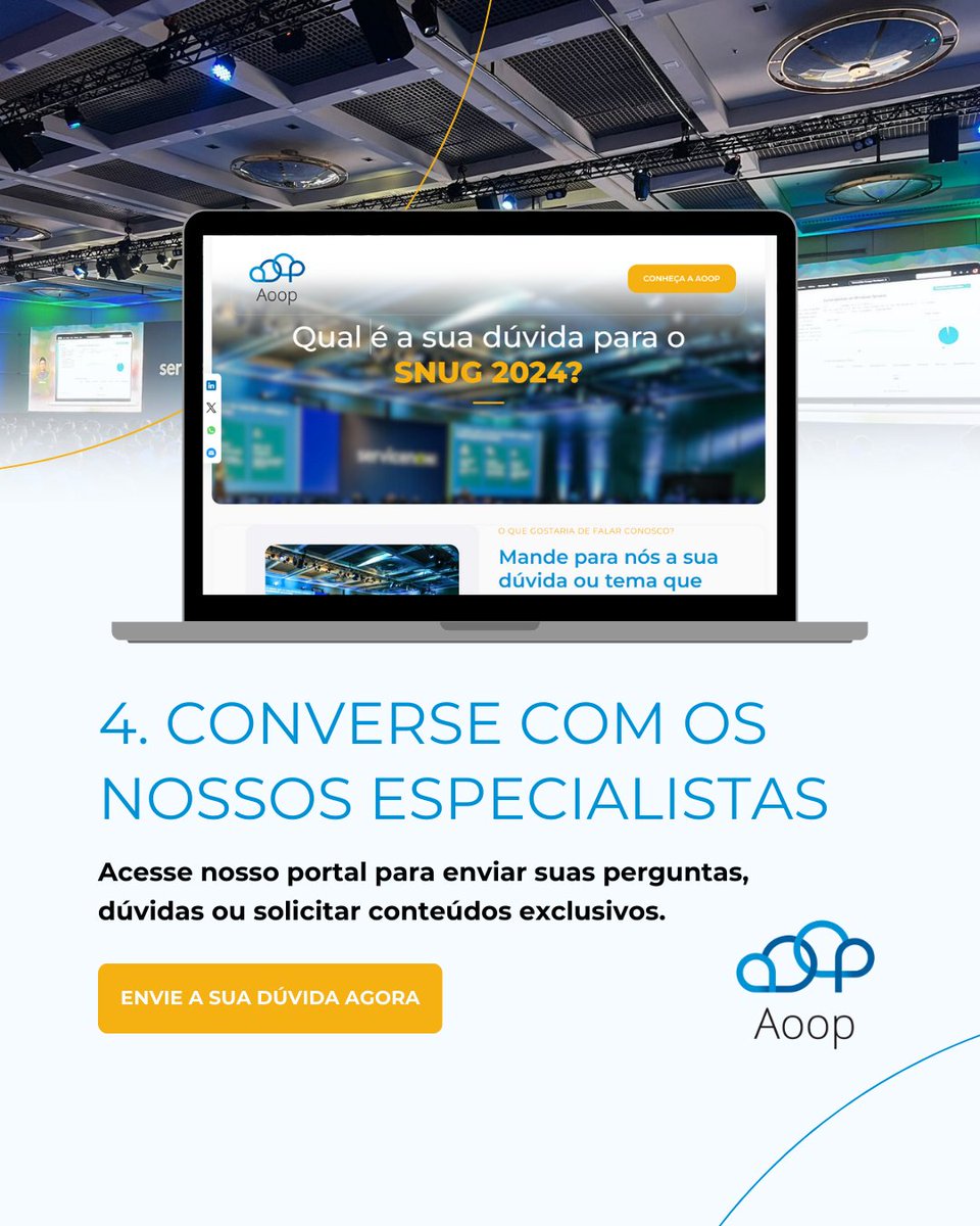 aoop_tecnologia's tweet image. Participe do evento exclusivo da Aoop como patrocinadora Diamond! Envie suas dúvidas: hubs.li/Q02nmkgH0 #Aoop #Snug2024