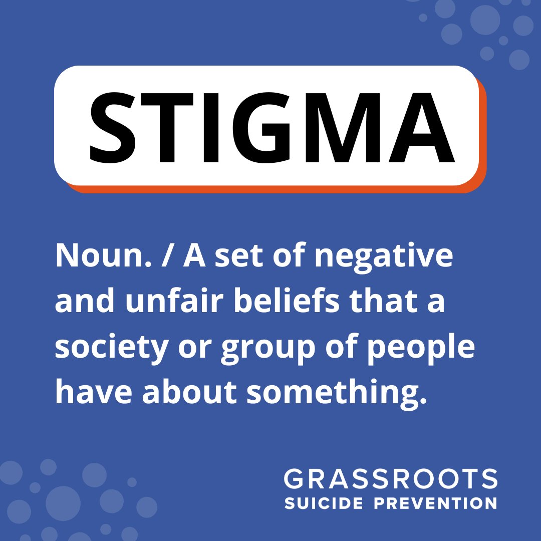 Stigma surrounding suicide can prevent individuals from seeking help and support when they need it most.

It's essential we continue creating safe spaces for people to talk openly about mental health and suicide because conversations can save lives.❤️

prevent-suicide.org.uk/campaigns/