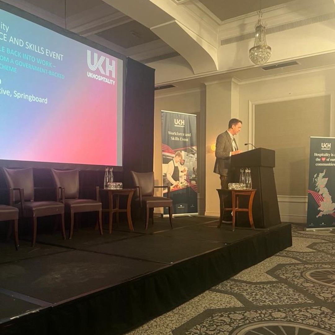 Springboard (@springboard_uk) on Twitter photo Our CEO, Chris Gamm, hosted a session on the recent skills passport trials at the <a href="/UKHofficial/">UKHospitality</a> Skills & Workforce event.
As part of the panel, we invited two of our former trainees Micah and Matt to talk about their experience 👏
#Springboard #Hospitality Our CEO, Chris Gamm, hosted a session on the recent skills passport trials at the <a href="/UKHofficial/">UKHospitality</a> Skills & Workforce event.
As part of the panel, we invited two of our former trainees Micah and Matt to talk about their experience 👏
#Springboard #Hospitality