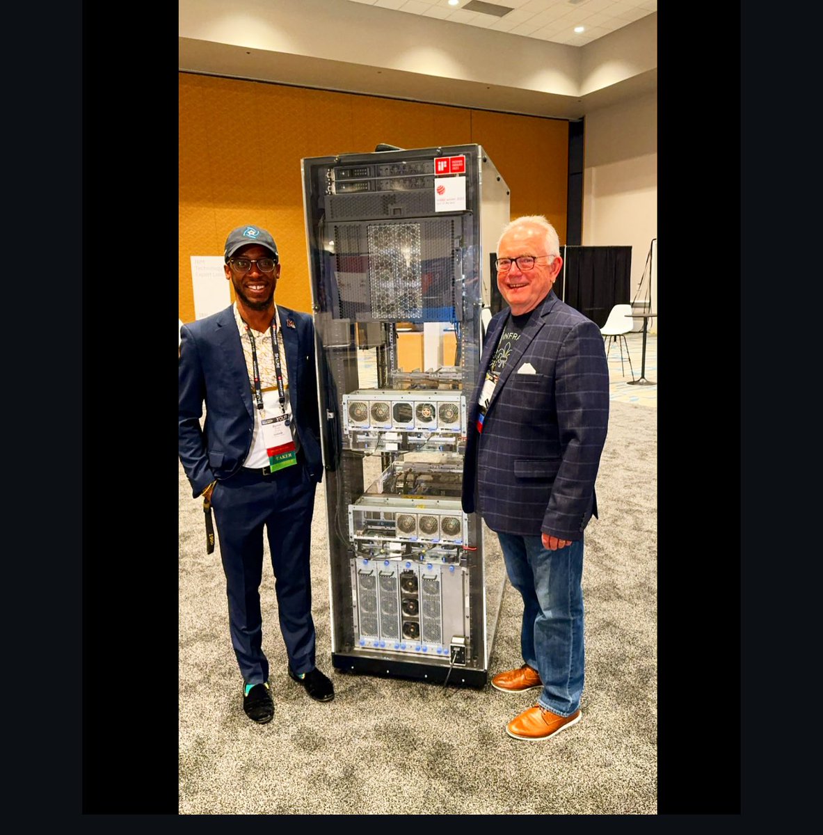 MainframeGuyBS's tweet photo. 🗣️: Calling all IBMChampions at SHARE Association 

Got your call to action Dusty feels great to be back at @SHAREhq

#MainframeSecurity #IBMZ #IBMSecurity 🔐 
#IBMChampion #SME #ThoughtLeader #Influencer #Mentor #MainframeRules #UMES #HBCU #DIBTechAmbassador #SHAREOrlando https://t.co/O3Br00Tqxi