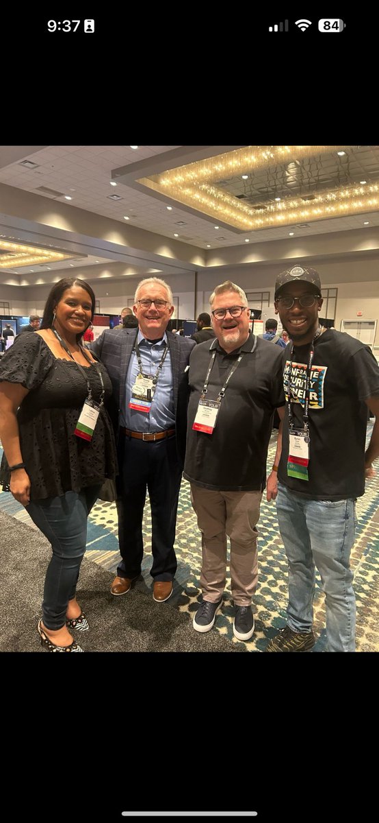 MainframeGuyBS's tweet photo. 🗣️: Calling all IBMChampions at SHARE Association 

Got your call to action Dusty feels great to be back at @SHAREhq

#MainframeSecurity #IBMZ #IBMSecurity 🔐 
#IBMChampion #SME #ThoughtLeader #Influencer #Mentor #MainframeRules #UMES #HBCU #DIBTechAmbassador #SHAREOrlando https://t.co/O3Br00Tqxi