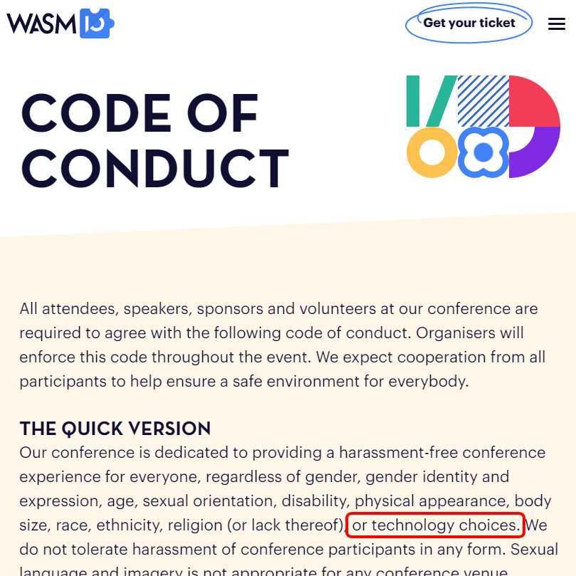 dcodeIO's tweet image. Technology Choices Offense, 2024 Edition. Why so anxious? 🤔 Ah, it&apos;s one huge deception? WebAssembly isn&apos;t actually meant to improve Web tech? It&apos;s not even remotely open? Because app stores? So bury in bizarre complexity? Then tax every inch? I see, go ahead.