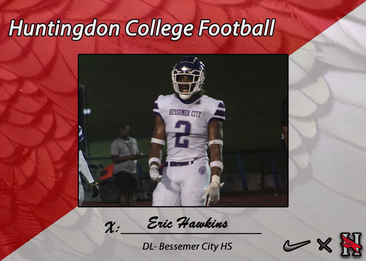 A dominant pass rusher from Bessemer, AL. Welcome @EricHawkins574