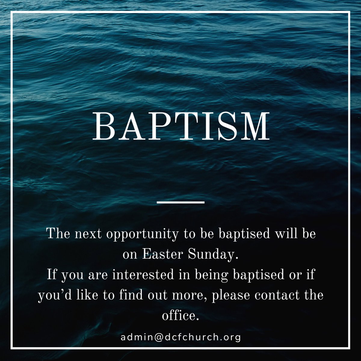 Deeside Christian Fellowship Church tweet media