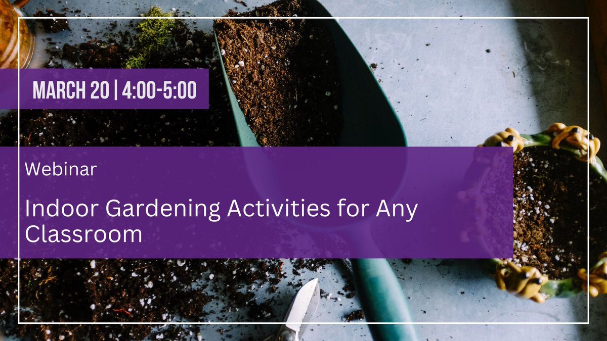 In this workshop for educators without outdoor space, you will learn affordable ways to introduce students to seeds, plants, and indoor gardening. Explore fun lab investigations for any level and ways to create “green” space in a classroom with Heidi Ragno of @WestSideSupt