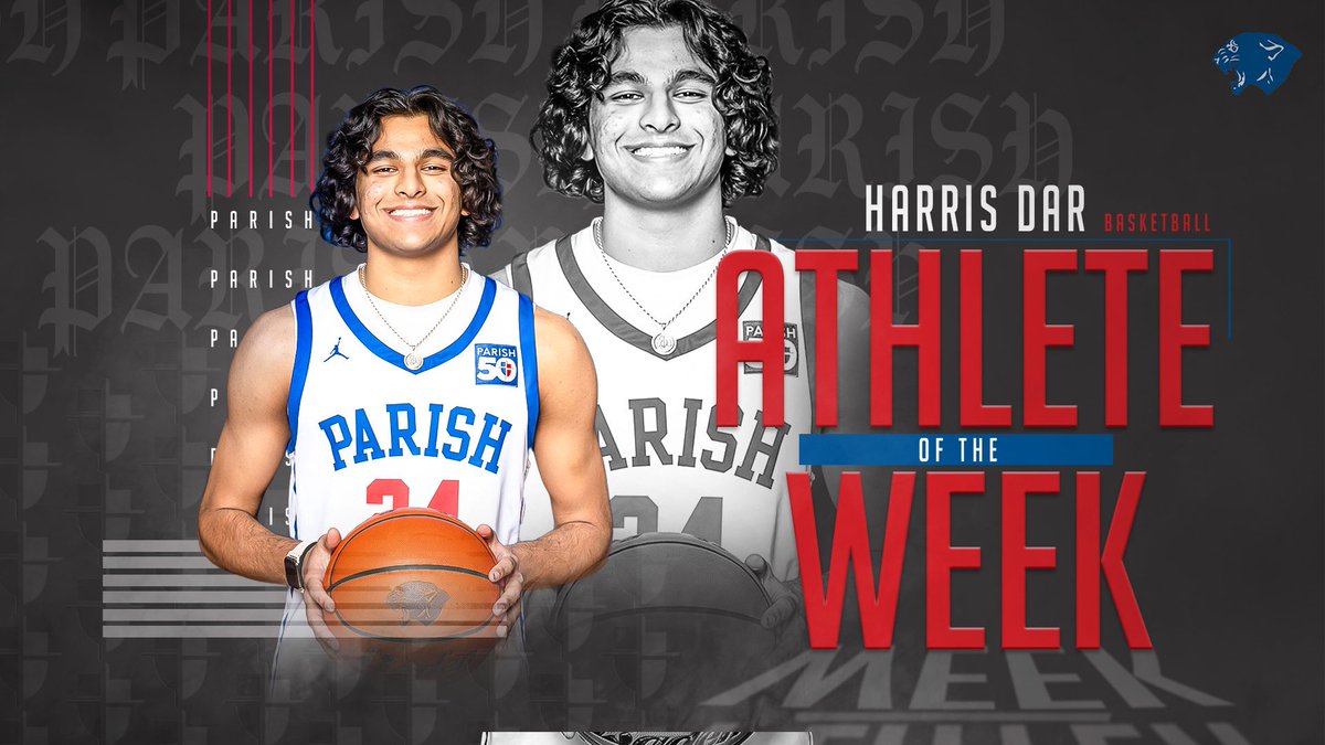 Harris Dar led the boys' basketball program to its' first ever state title.  He led the team with 14 points in the 46-42 championship game win over John Paul II. Dar also cored 14 in the 44-38 semifinal win over Prestonwood &amp;was named to the all-tournament team. <a href="/ParishBoysBball/">Parish Basketball</a>
