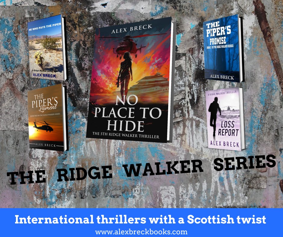 "If you love edge-of-your-seat thrillers with twists and turns at every corner, this is the book for you." 
Grab your copy of NO PLACE TO HIDE today - amzn.to/3vxS8OK 
#indieauthors #MustRead #kindlebook