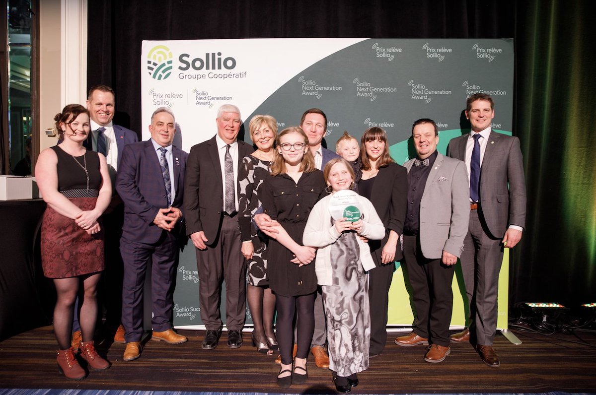 Drumroll please 🥁 …and the 2023-2024 Sollio Next Generation winners are: Farm Succession category: Luymes Farms & Custom Farming New Farm Entreprise category: @MacKinnonBrew Congratulations! 🥳 @agromartgroup #ontag #SNGA #cdnag