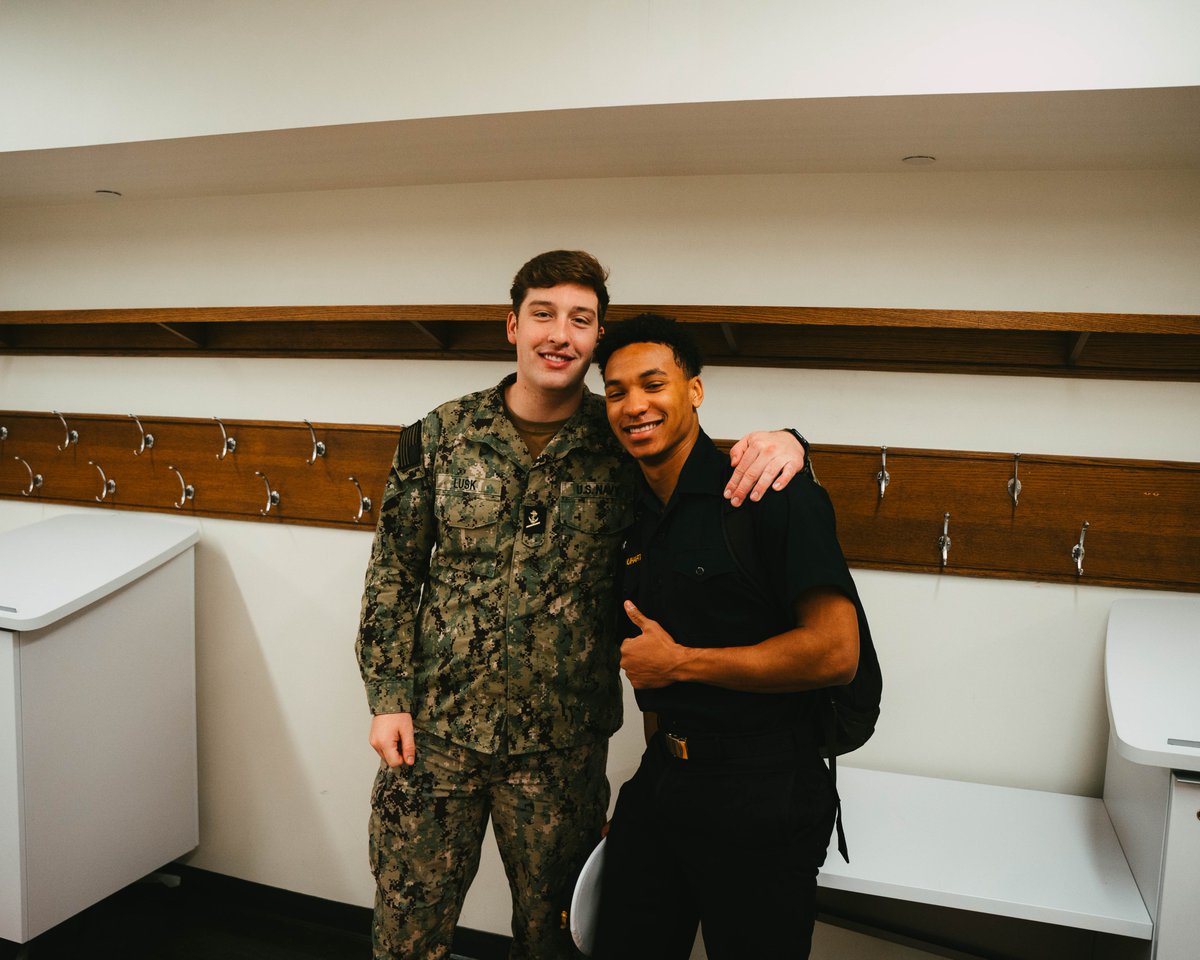 Today our coaches got to experience what it's like to go to class at the Naval Academy. 

Thank you to all the professors who let us sit in and observe!

#GoNavy | #RollGoats