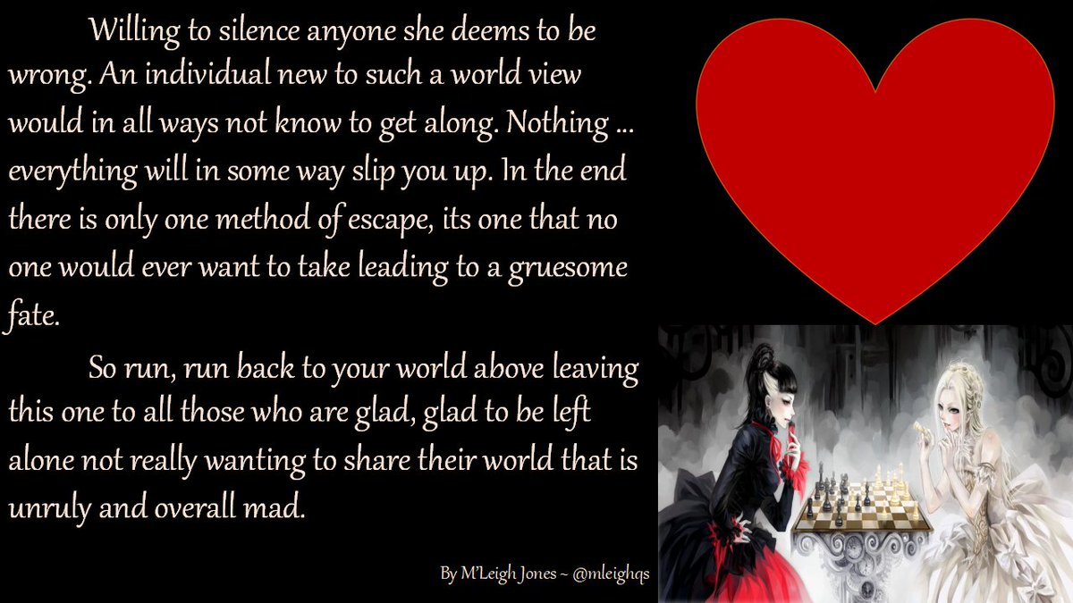 MLeighQS's tweet photo. Queen Red 💕 #poetry #queenred #writersofx #writingcommunity https://t.co/yNW4o9pORW