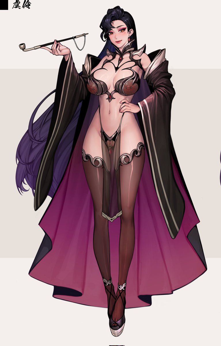 新的人设图画好啦！感谢<a href="/DRWolfsql/">蜃气楼-Dr-🔞</a>蜃气楼老师超棒超美的作画！「拉彩带」