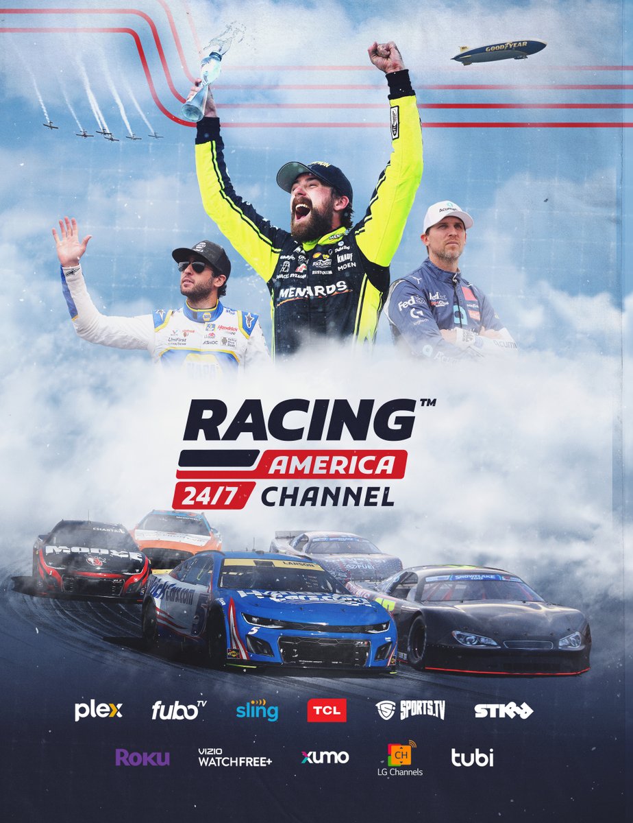 𝗡𝗘𝗪𝗦: Racing America 24/7 Channel Now Available on @TheRokuChannel. 📺 𝗟𝗘𝗔𝗥𝗡 𝗠𝗢𝗥𝗘 📝 hubs.ly/Q02nn5FT0