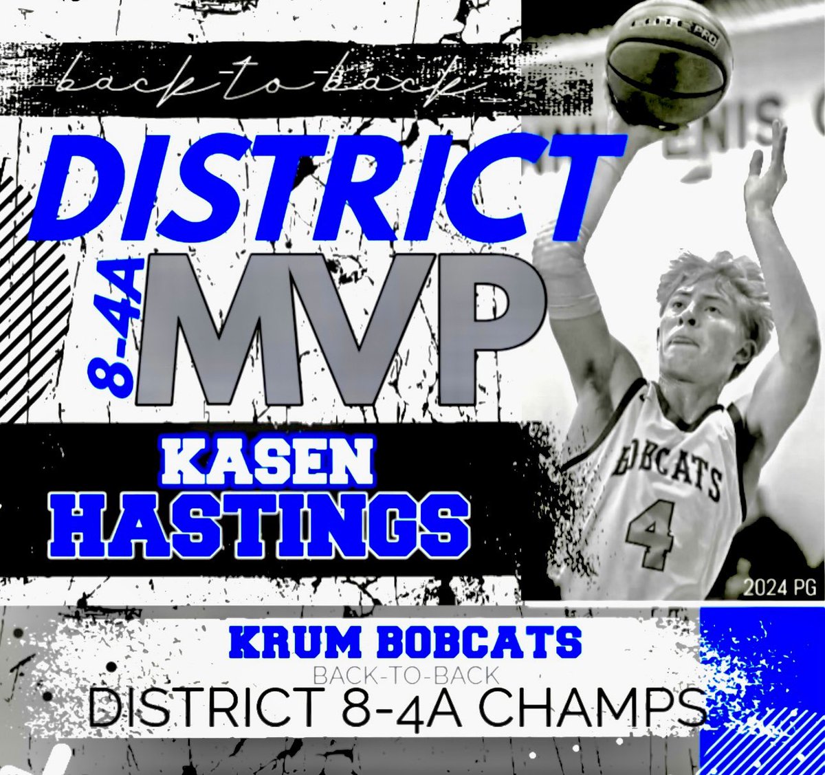 Back-to-Back District 8-4A MVP 🔹17 points 🔹5 assists 🔹5 rebounds 🔹3 steals ▫️65% 2-point % ▫️58% 3-point % ▫️87% FT % Back-to-Back Undefeated District 8-4A Champs 🏆 #srszn #earnit @KrumBoysBB @sports_drc @Tabchoops @uiltexas @TexasHoopsGASO @hoopinsider
