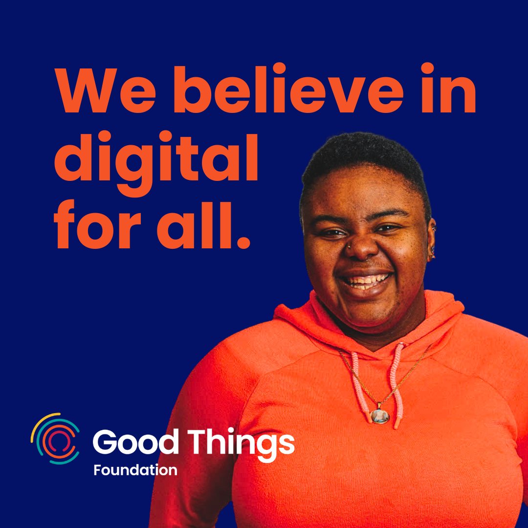 - (@the_digitalcity) on Twitter photo 👏We’re supporting <a href="/GoodThingsFdn/">Good Things Foundation</a> and their campaign, #DigitalForAll.
Did you know millions in the UK face barriers to accessing the internet and digital tech? Curious to learn more?
Check out Good Things’ website ▶️bit.ly/3T45sDS. 👏We’re supporting <a href="/GoodThingsFdn/">Good Things Foundation</a> and their campaign, #DigitalForAll.
Did you know millions in the UK face barriers to accessing the internet and digital tech? Curious to learn more?
Check out Good Things’ website ▶️bit.ly/3T45sDS.
