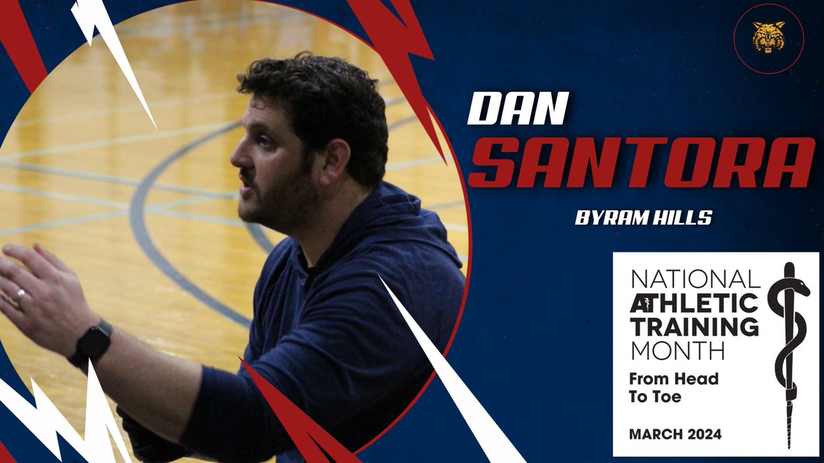 This month is dedicated to acknowledging the hard work and dedication of athletic trainers everywhere. Byram Hills is fortunate to have one of the best around! Thank you Dan Santora for keeping our student-athletes, coaches, and officials safe and healthy! @SOATS_ATs @NATA1950