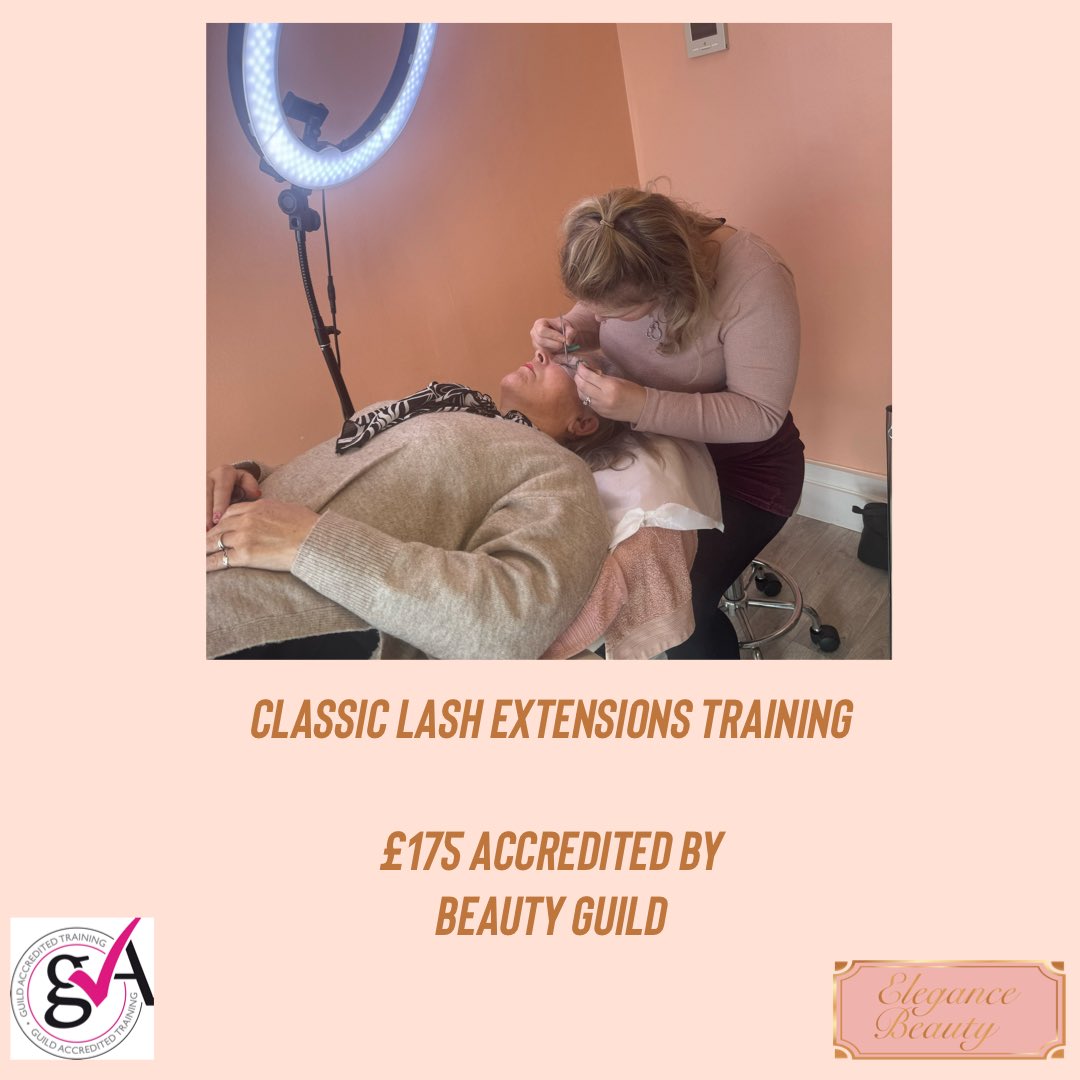 georgia48179132's tweet image. 🧚🏻‍♀️Classic lash extensions training today🧚🏻‍♀️

💐Theory completed online 
💐Practical completed in salon 
💐Work on real models 
💐Small classes 
💐Accredited by the beauty guild 

#lashcourse #lashcourses #beautycourses #beautyguildaccredited #margate #thanet