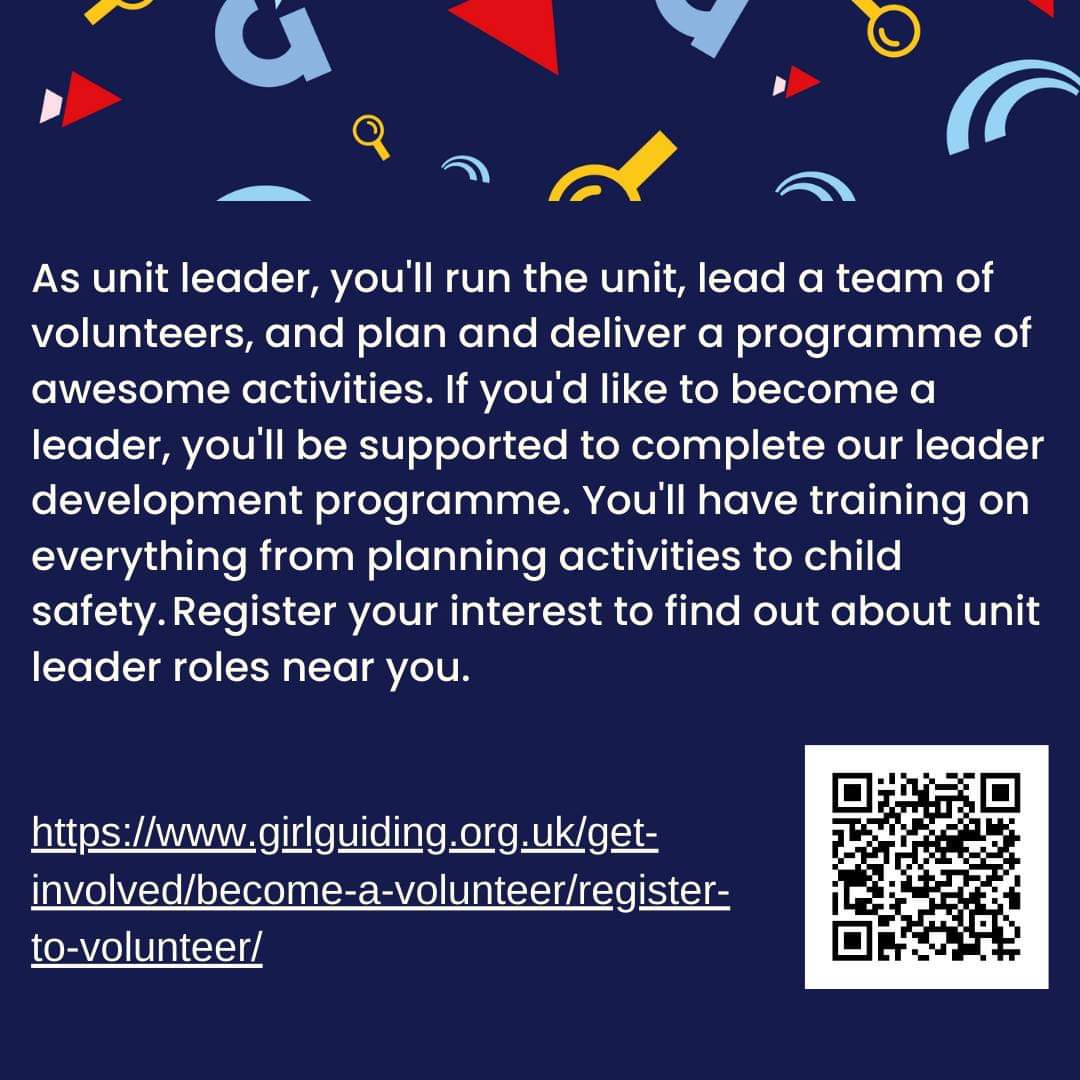 Brownies need YOUR help in Kirkcaldy Volunteer with us by becoming a leader and make a difference to girls today.  🌟