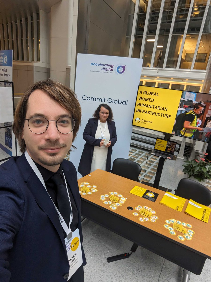 Commit Global (@commitglobalorg) on Twitter photo Excited to showcase our humanitarian infrastructure at the <a href="/WorldBank/">World Bank</a>'s Global Digital Summit in Washington DC today. Supporting over 2M refugees with 360ยฐ care, fostering collaboration among NGOs, UN, and gov't agencies to cut costs and enhance resilience. Excited to showcase our humanitarian infrastructure at the <a href="/WorldBank/">World Bank</a>'s Global Digital Summit in Washington DC today. Supporting over 2M refugees with 360ยฐ care, fostering collaboration among NGOs, UN, and gov't agencies to cut costs and enhance resilience.